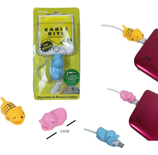 Protector Para Puntas De Cable Cargadores Animales Celulares - Imagen 6