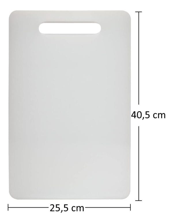 Tabla De Cocina Pvc 40,5x25,5x0,8 Cm Doble Cara Cortar Picar - Imagen 5