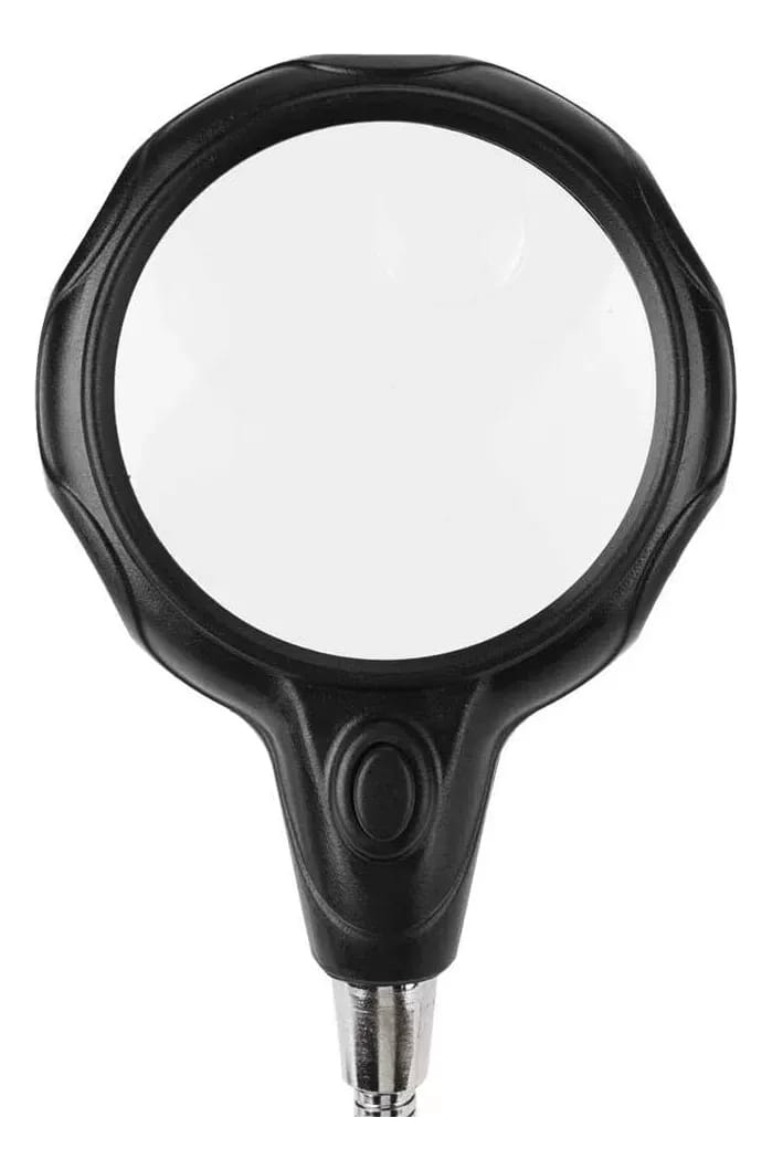 Lupa De Mesa Trabajos Manuales Luz Led Y Soporte Presicion - Imagen 7