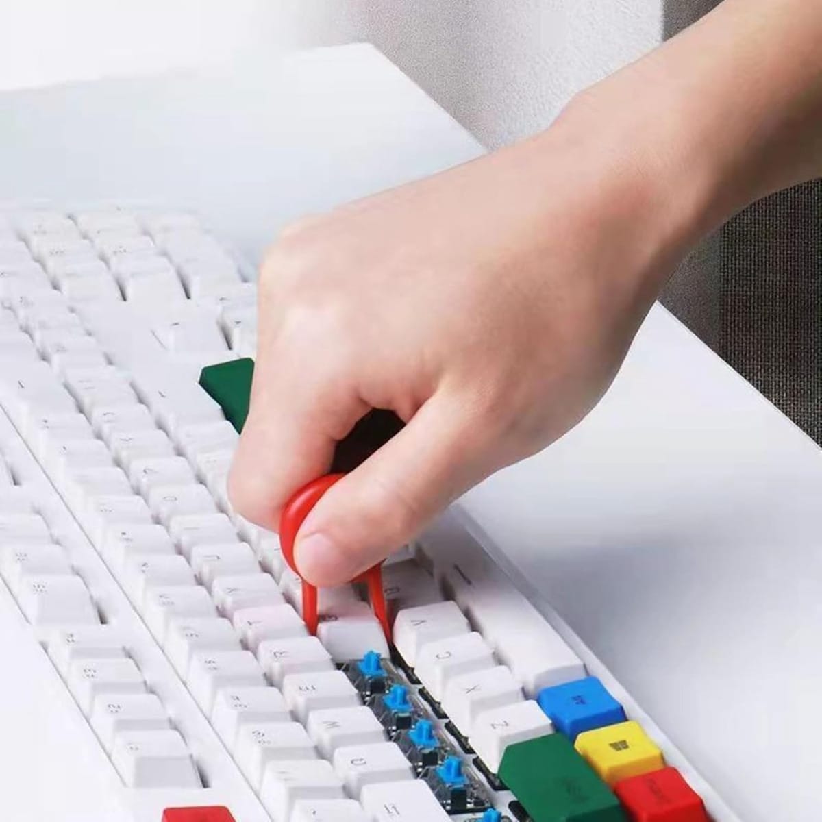 Kit Limpieza Teclado Auriculares 5 Piezas Multiusos Cepillo - Imagen 7