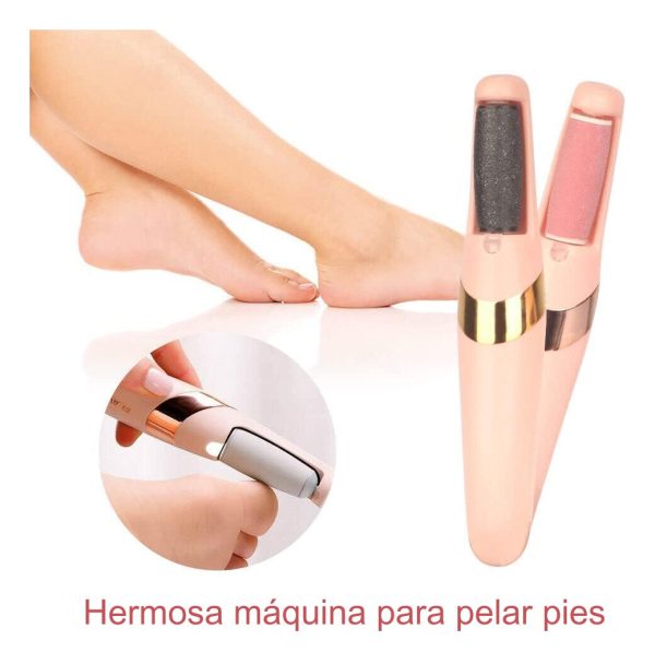 Maquina Quita Callos Durezas Exfoliador Pies Pedicura Usb - Imagen 4