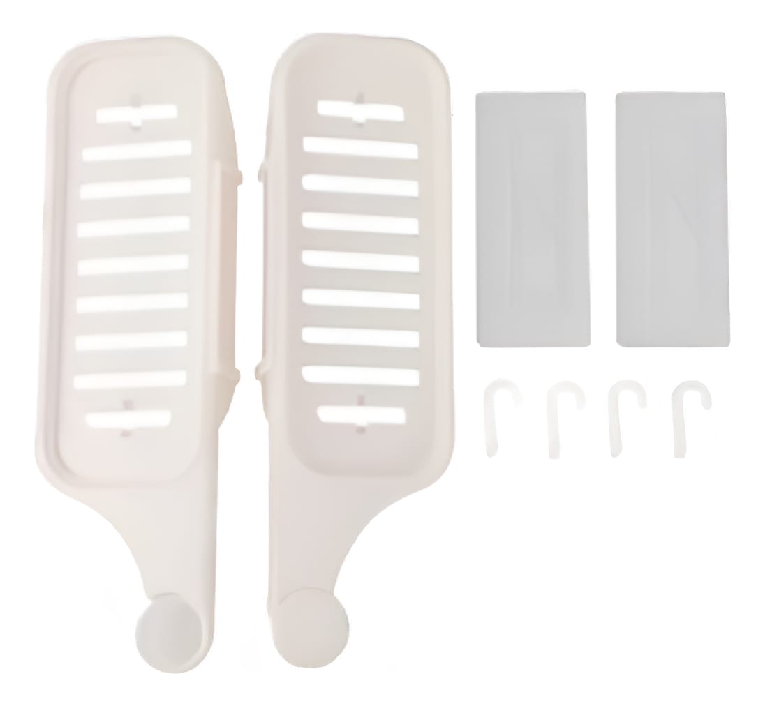 Soporte Organizador Plegable Para Baño Esquinero Repisa - Imagen 2