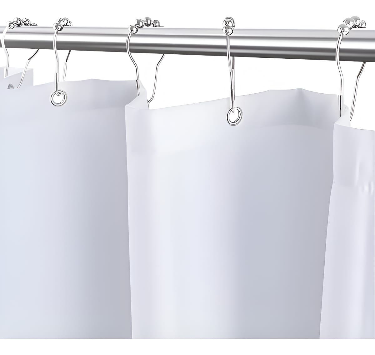 Cortina De Baño 170x180 Cm Impermeable Anti Moho 12 Ganchos - Imagen 3