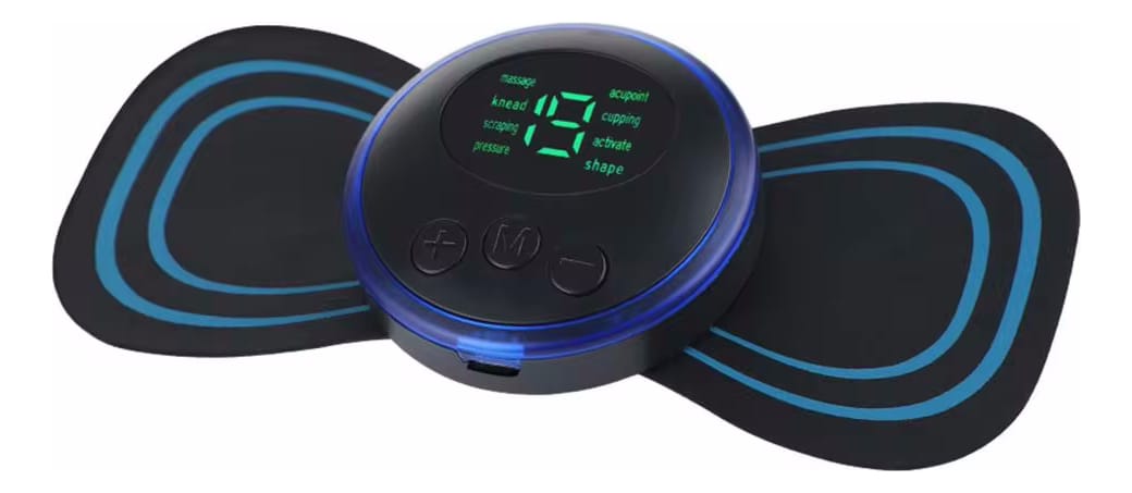 Mini Masajeador Recargable Usb Estimulador Muscular Portatil - Imagen 9