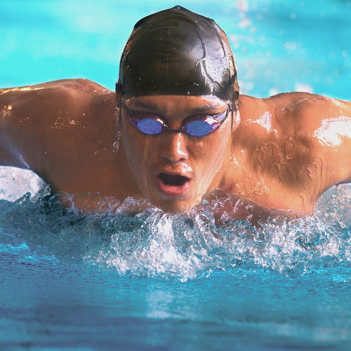 Lentes Gafas Natacion Para Piscina Playa Con Tapones Oido - Imagen 6