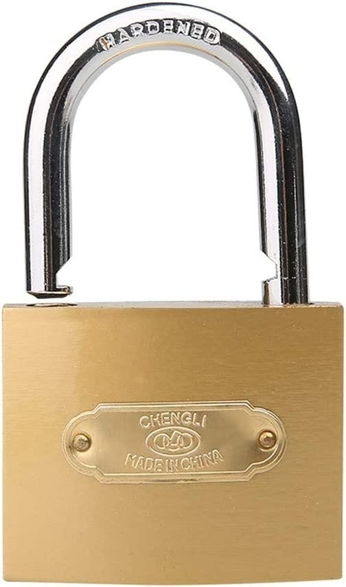 Candado De Bronce Y Acero Reforzado Industrial 40mm 3 Llaves - Imagen 8