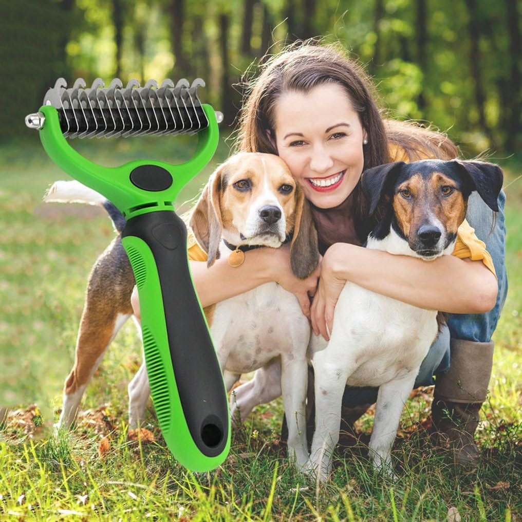 Cepillo Peine Cortador Nudos Pelos Perros Gatos Deslanador - Imagen 5