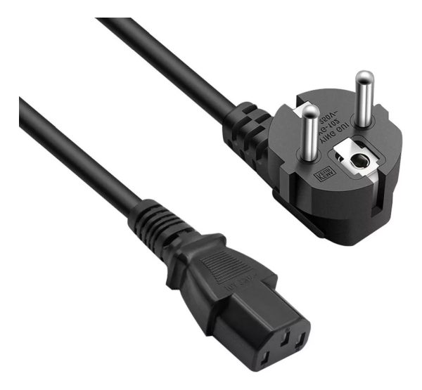 Cable 3 En Linea Italiano Schuko 1,5 M Pc Monitor Impresora