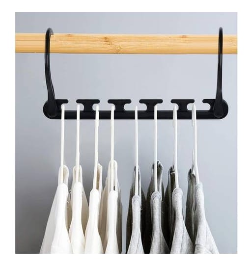 Organizador De Perchas Plástico 5 En 1 Pack 2 Unidades Hogar - Imagen 5