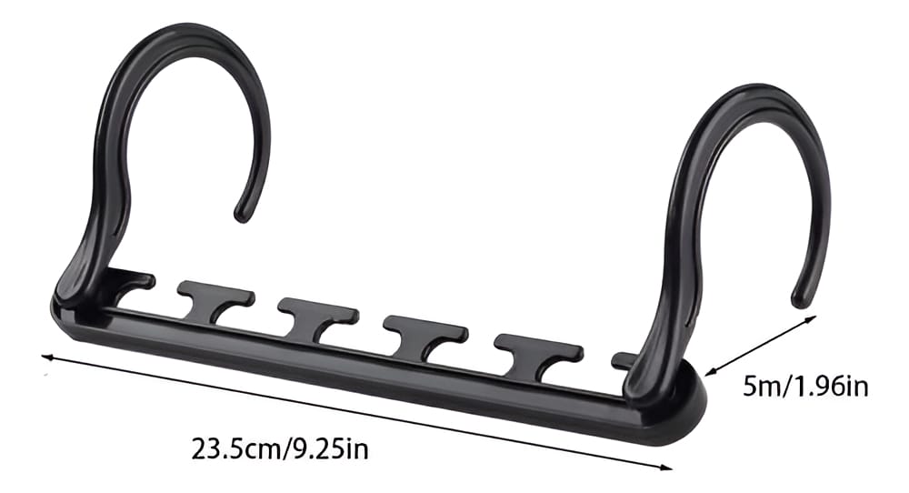 Organizador De Perchas Plástico 5 En 1 Pack 2 Unidades Hogar - Imagen 7