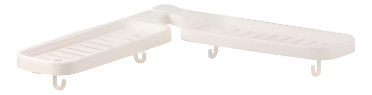 Soporte Organizador Plegable Para Baño Esquinero Repisa - Imagen 3