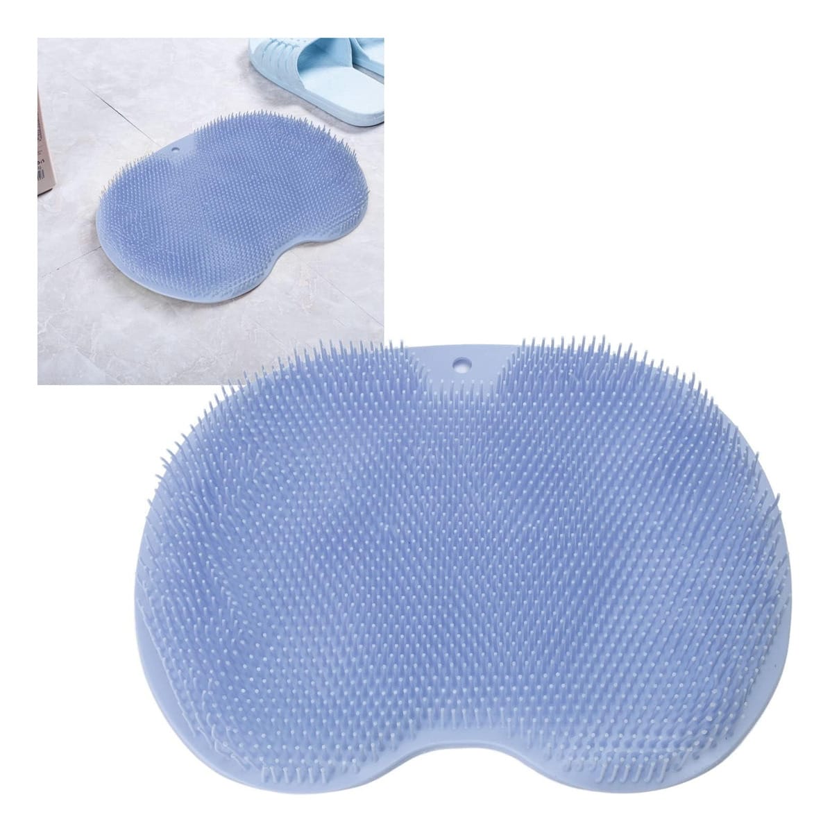 Silicona Masajeadora De Baño Con Ventosa Para Pies Y Espalda - Imagen 8