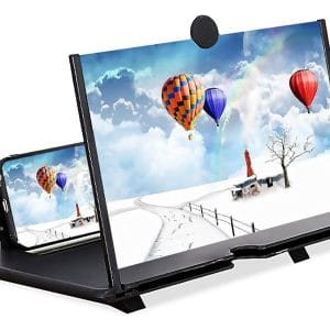 Amplificador Pantalla Lupa 3d Y Soporte Celular 12 Pulgadas