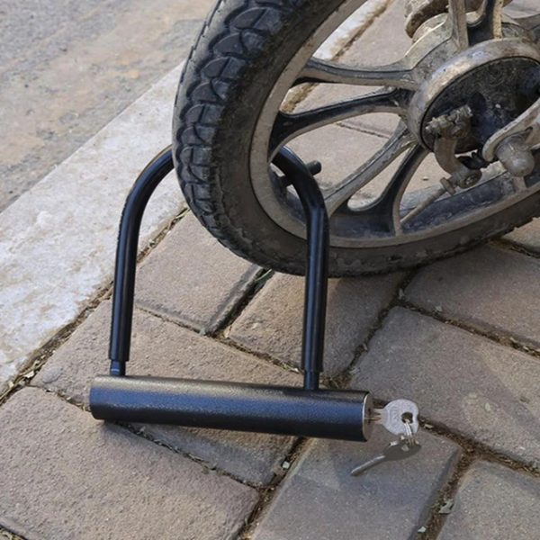 Candado Tranca U-lock Para Moto Y Bicicleta Con 2 Llaves - Imagen 6