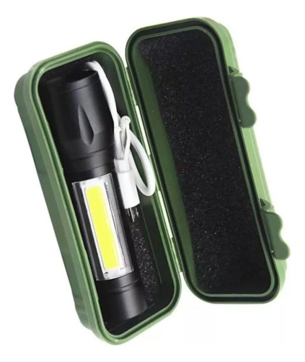 Linterna Luz Led Recargable Usb Foco Alta Potencia Camping - Imagen 6