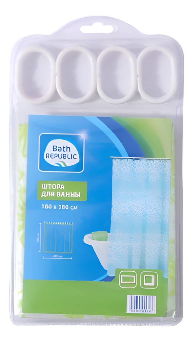 Cortina Baño 180x180 P032 Cm Impermeable Antimoho 12 Ganchos - Imagen 3