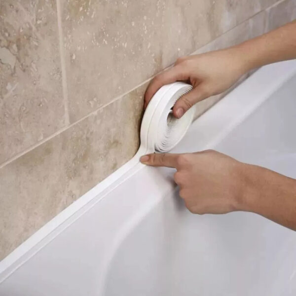 Cinta Adhesiva Impermeable De Pvc Para Baño Cocina Ducha