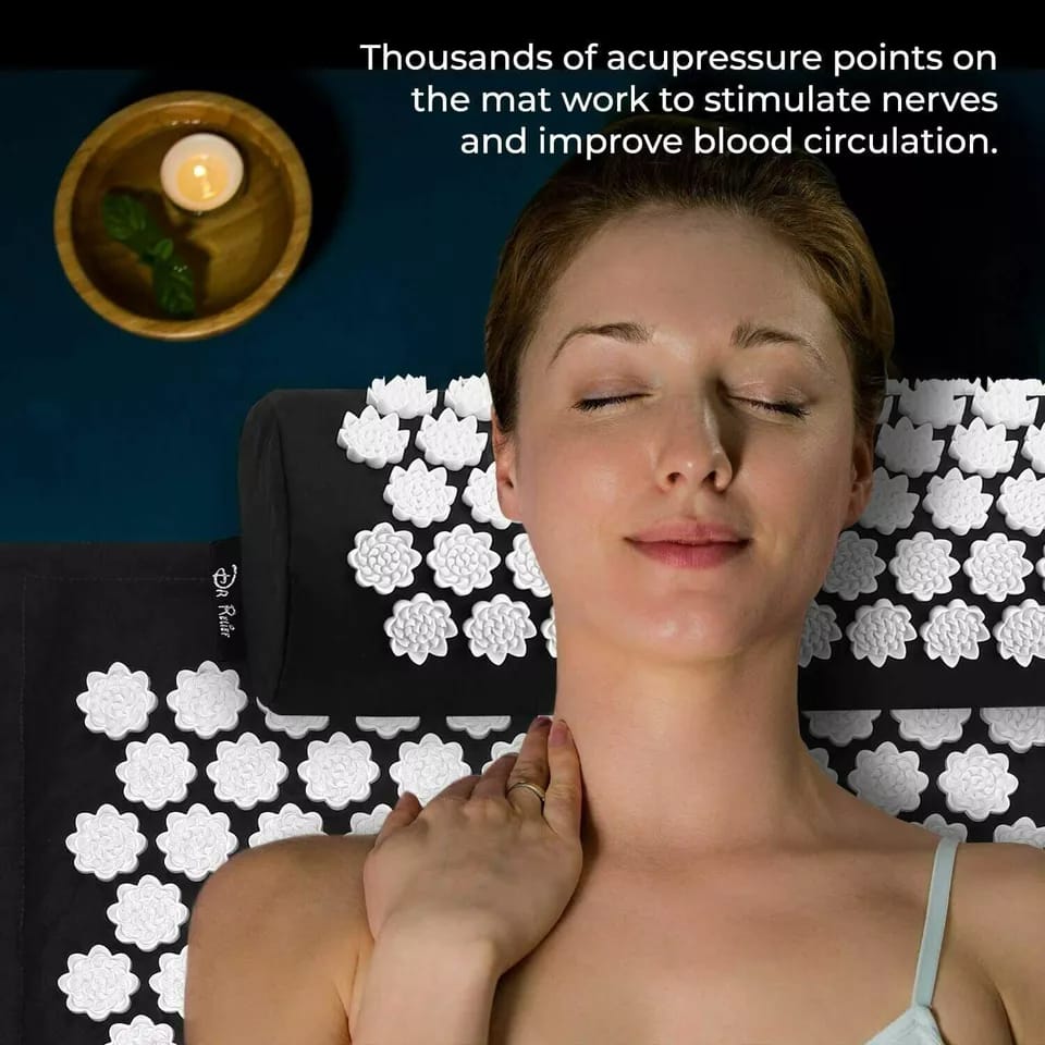 Almohadilla De Agujas Para Aliviar Estres Kit De Acupresion - Imagen 8