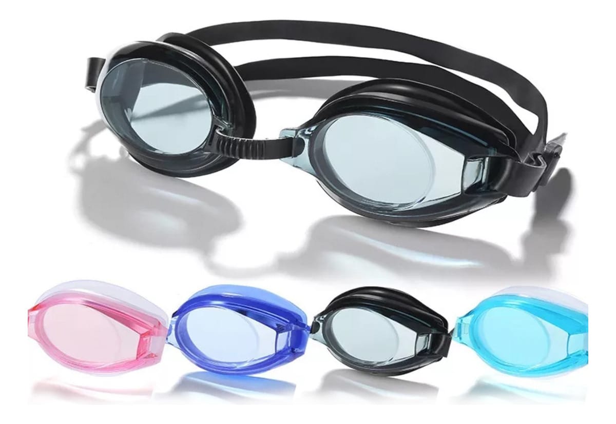 Lentes Gafas Natacion Para Piscina Playa Con Tapones Oido