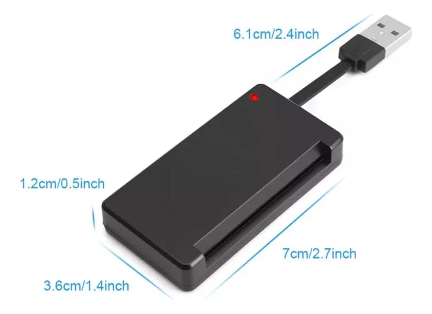 Lector Inteligente De Cedula De Identidad Usb Identificacion - Imagen 5