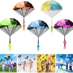 Muñeco Paracaidas Juego Al Aire Libre Niños Soldado Accion