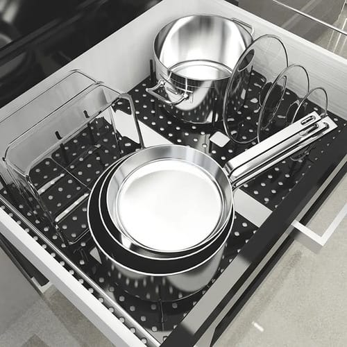 Estante Y Organizador Ajustable Para Vajilla Comodidad Hogar - Imagen 5