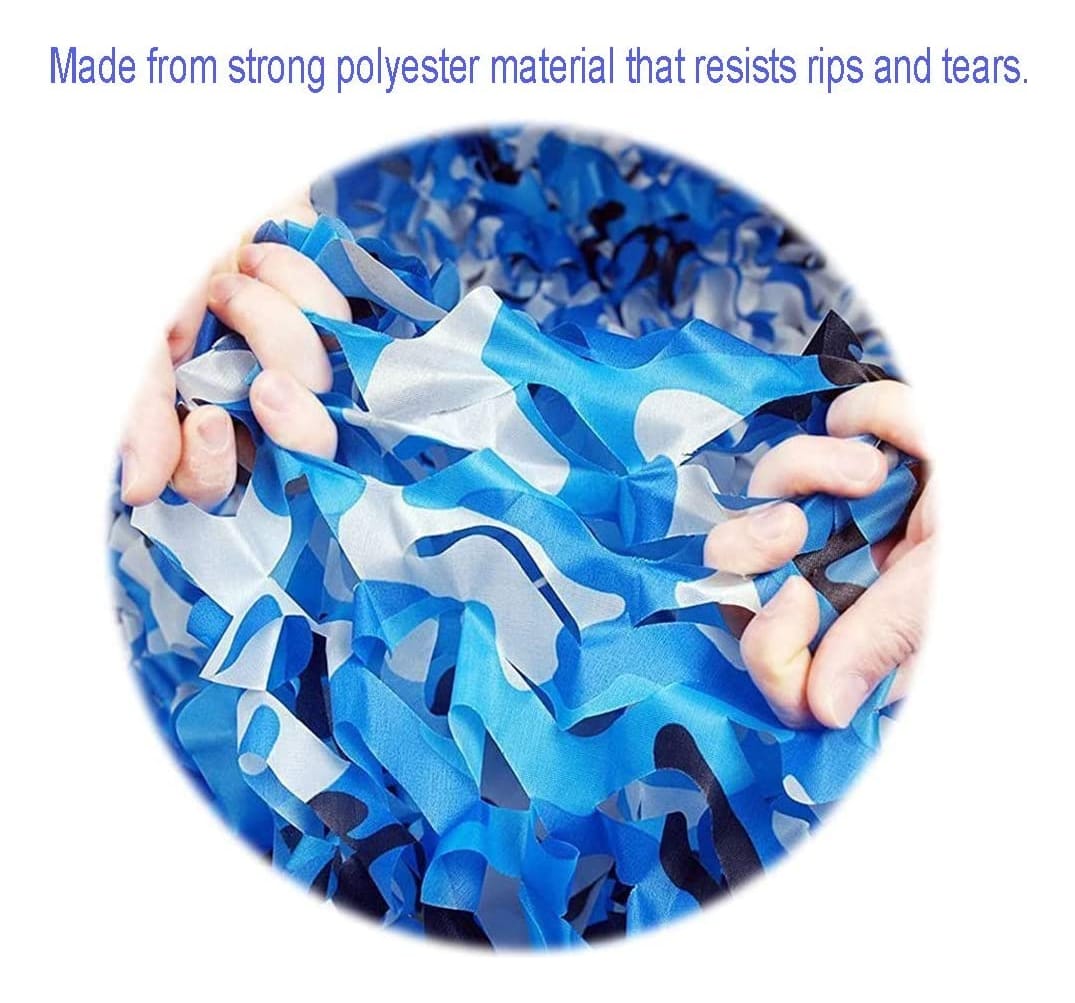 Red Malla Sombra Toldo Camuflaje 3x3m Anti Moho Alta Calidad - Imagen 5