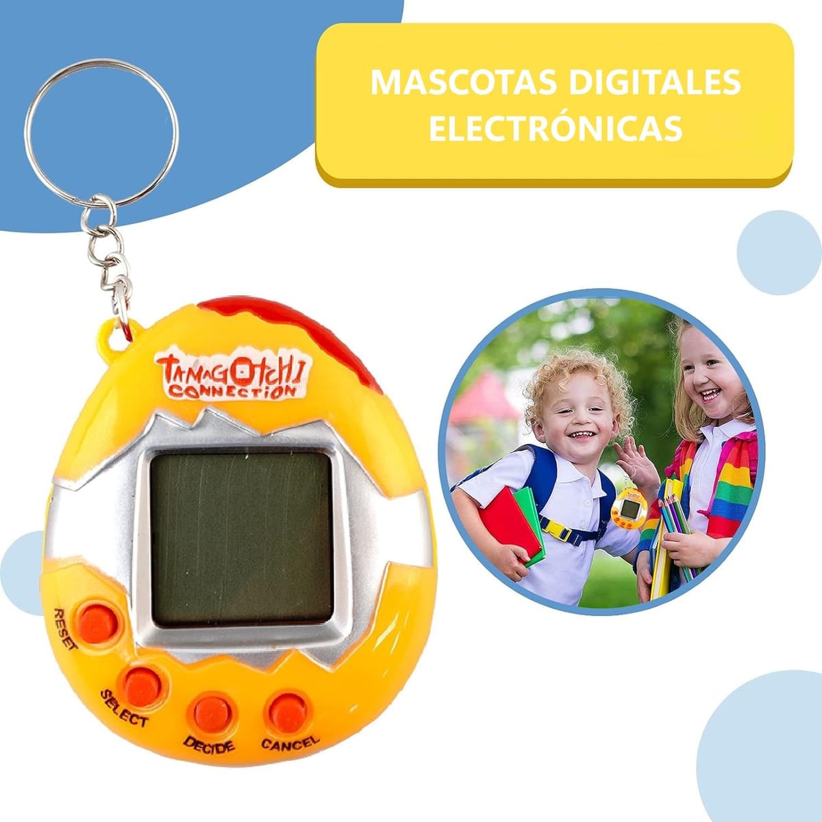 Mascota Virtual Pet Egg Game Tamagotchi 168 Juegos En 1 - Imagen 3