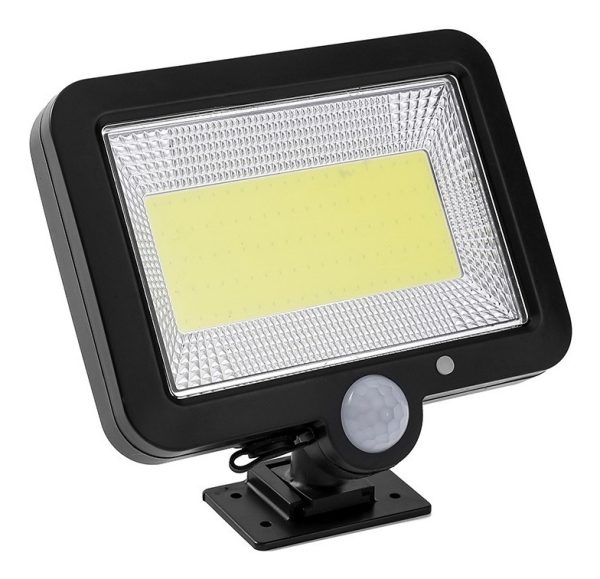 Foco Lámpara Solar Luz Led 100w Sensor De Movimiento - Imagen 5