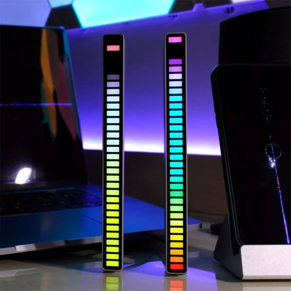 Barra Luz Led Rgb Audioritmica Gamer Tiktok Recargable 32b - Imagen 7