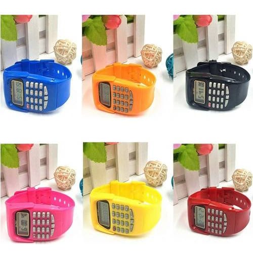 Reloj De Pulsera Con Calculadora Digital Infantil Eléctrico - Imagen 9
