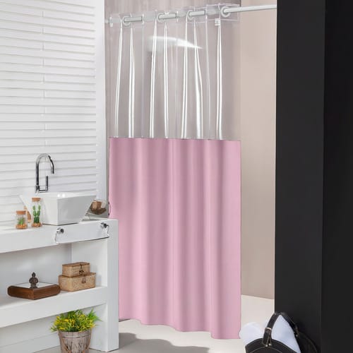 Cortina Baño 180x180 Cm Diseño Liso Colores Impermeable - Imagen 2