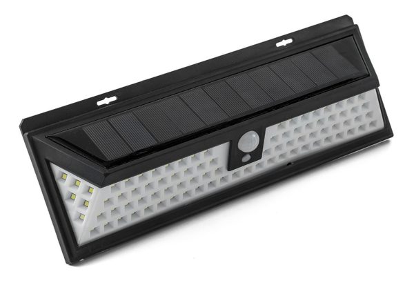 Foco Exterior Led Sensor Solar Resistente Intemperie Jardin