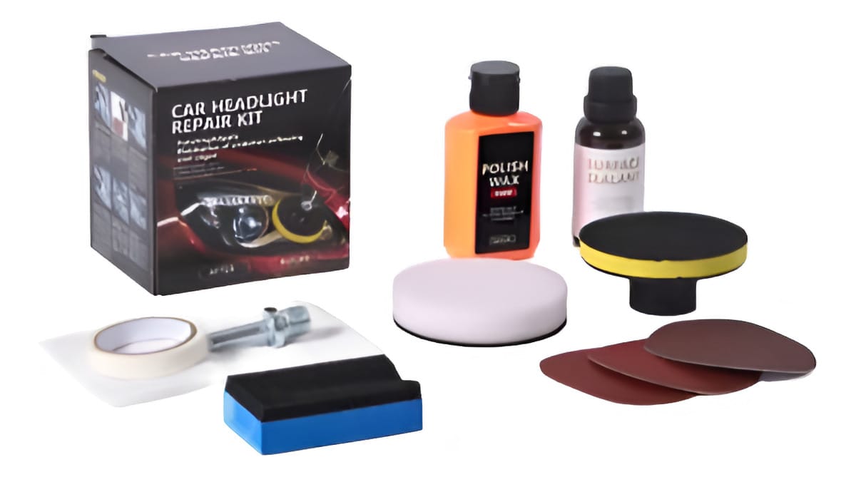 Kit Restauracion Pulido Faros Completo Auto Coche Moto 30 Ml - Imagen 5
