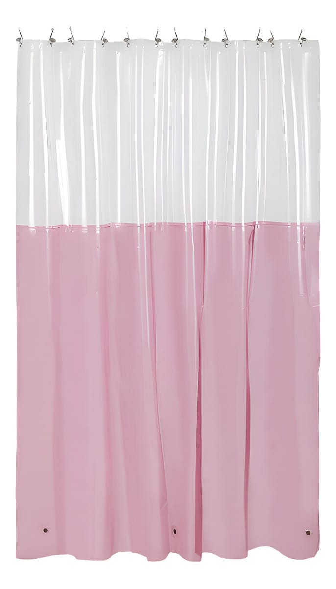 Cortina Baño 180x180 Cm Diseño Liso Colores Impermeable - Imagen 6