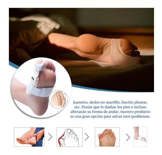 Corrector Ortopédico De Juanetes Alineación De Pie Saludable - Imagen 2
