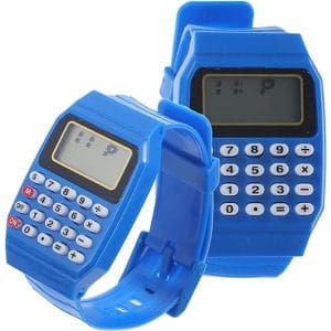 Reloj De Pulsera Con Calculadora Digital Infantil Eléctrico