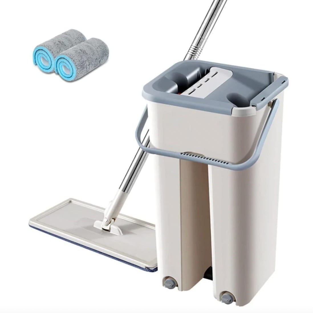 Mopa Balde Escurridor Limpiador Trapeador Cubo Secado Rapido
