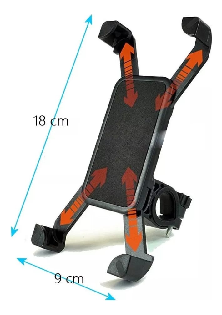 Soporte Celular Gps Moto Bici Universal Ajustable Rota 360 - Imagen 5