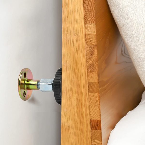 10 Protectores Entre Cama Puerta Pared Tope Anti Ruido Golpe - Imagen 6