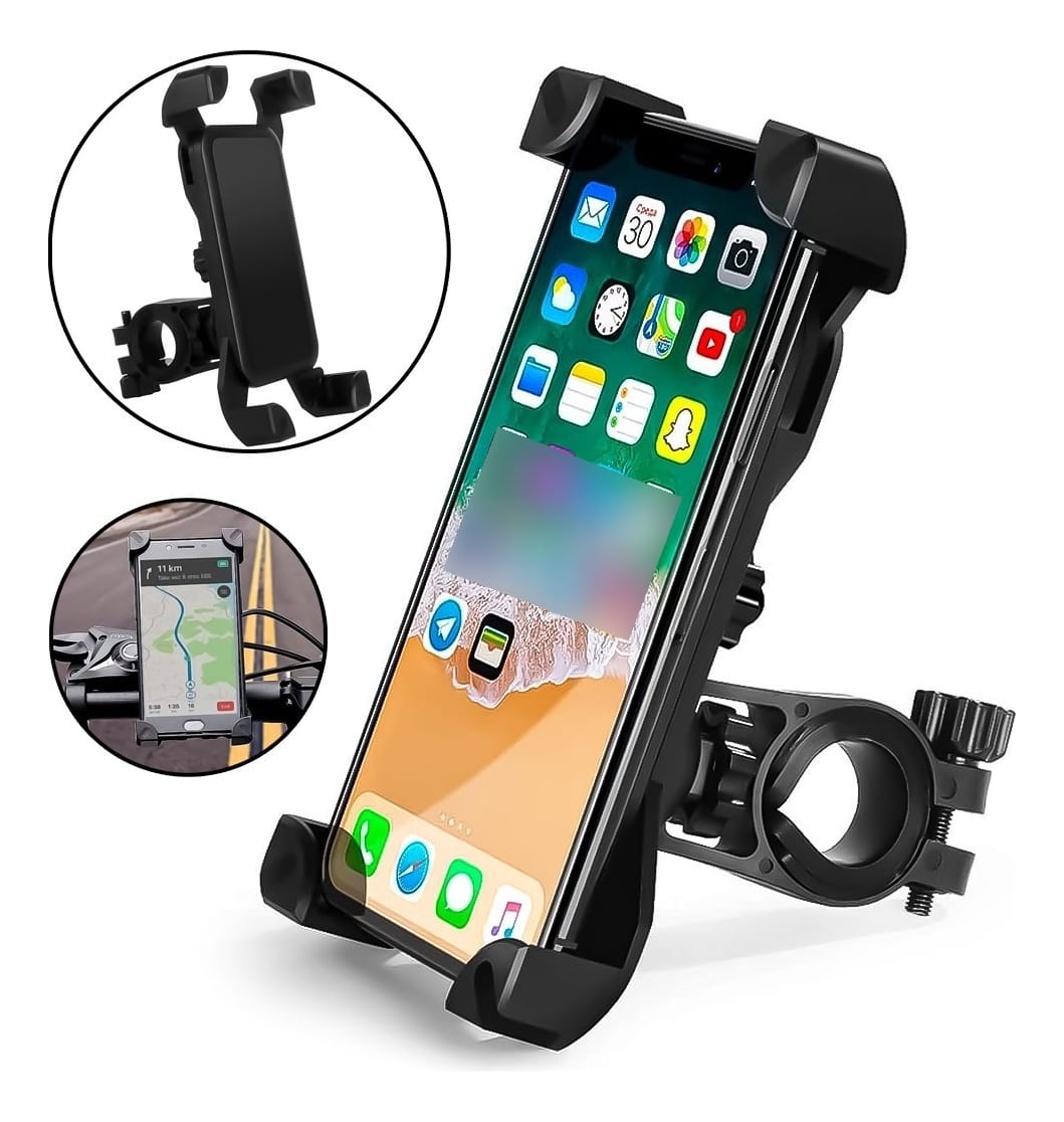 Soporte Celular Gps Moto Bici Universal Ajustable Rota 360