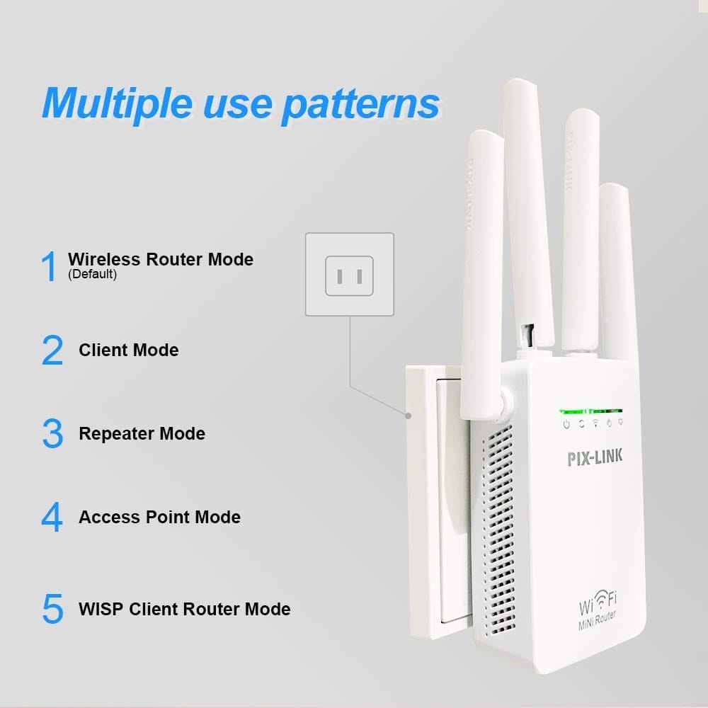 Extensor Repetidor Wifi 300 Mbps Inalámbrico Amplificador - Imagen 2