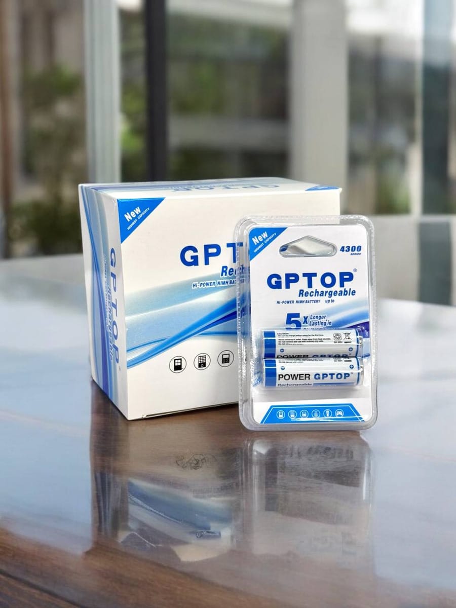 Pilas Gptop Pack X4 Aa Recargable 4300mah Alta Capacidad - Imagen 3