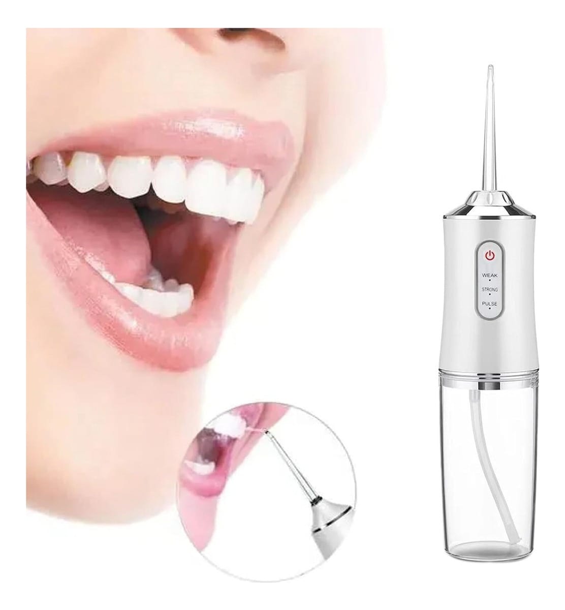 Irrigador Bucal Inalámbrico Limpiador Oral Dental Brackets - Imagen 5