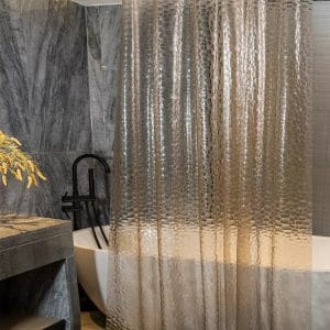 Cortina De Baño 180x180 Cm Diseño 3d Impermeable Antimoho