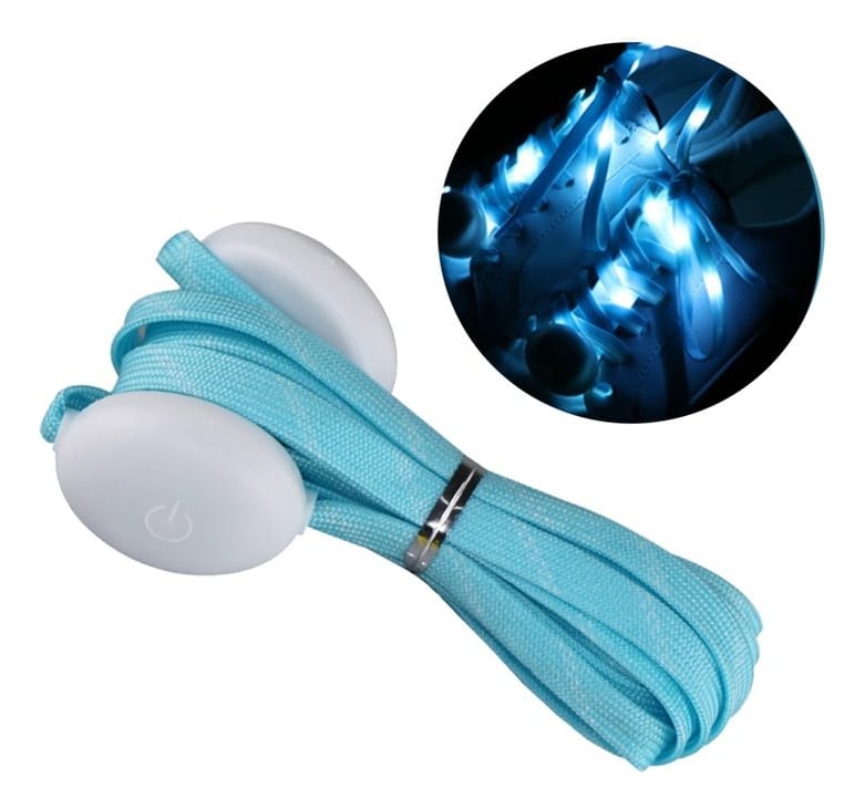 Cordón Con Luz Led Para Championes Zapatos Varios De Colores - Imagen 7