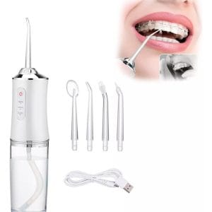 Irrigador Bucal Inalámbrico Limpiador Oral Dental Brackets