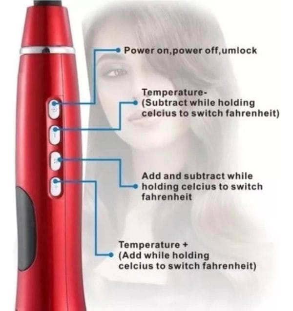 Rizador Buclera Automatica Profesional De Aire Cabello Pelo - Imagen 4