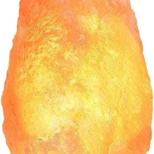 Lámpara Sal Himalaya 3-5kg Led Base Madera Rustica C/dimmer