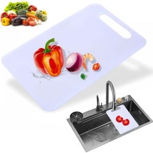 Tabla De Cocina De Pvc 37,5 X 23,5 X 0.8 Cm Doble Cara